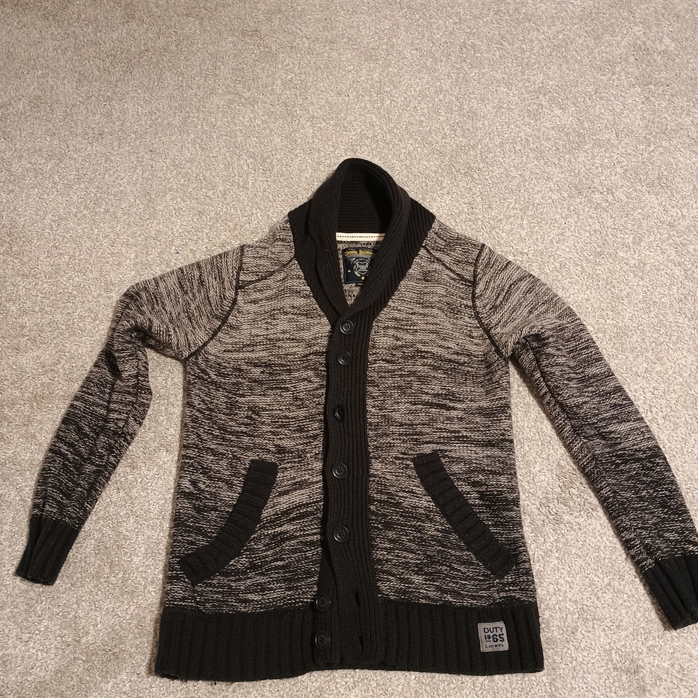 Men's Button Up Cardigan